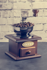 Image showing Manual coffee grinder