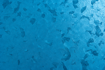 Image showing Blue zinc texture