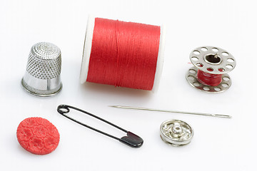 Image showing Sewing kit