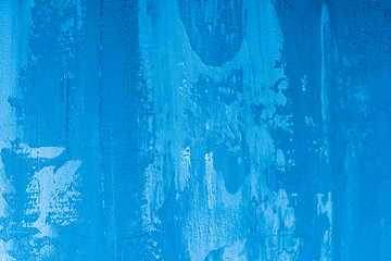 Image showing Blue concrete background