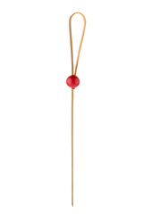 Image showing Bamboo toothpick closeup