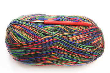 Image showing Colorful Wool