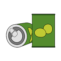 Image showing Olive Can Icon