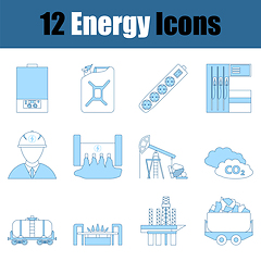 Image showing Energy Icon Set