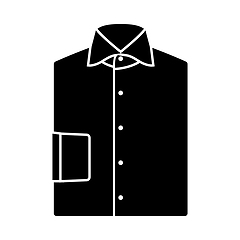 Image showing Folded Shirt Icon