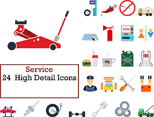 Image showing Service Icon Set