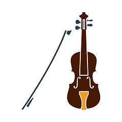 Image showing Violin Icon