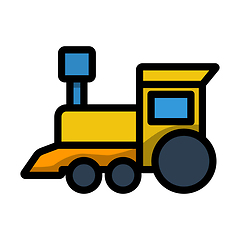 Image showing Train Toy Icon