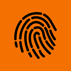 Image showing Fingerprint Icon