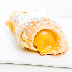 Image showing Caramujo typical portuguese pastry