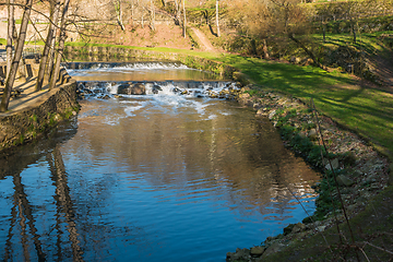 Image showing River reflections in Portugal