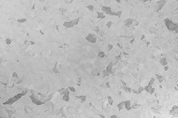 Image showing Grey zinc texture