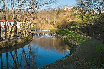 Image showing River reflections in Portugal