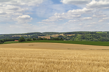 Image showing around Jagst Valley in Hohenlohe