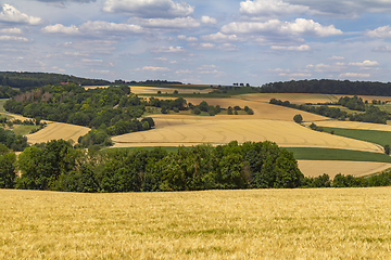 Image showing around Jagst Valley in Hohenlohe