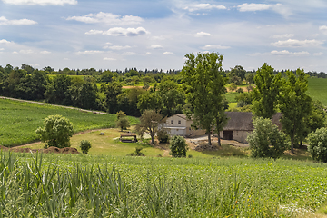 Image showing around Jagst Valley in Hohenlohe