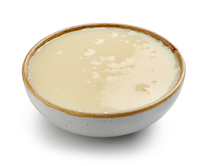 Image showing bowl of condensed milk
