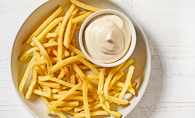 Image showing closeup of fried potatoes