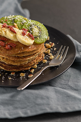 Image showing Healthy breakfast table