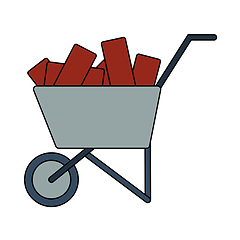 Image showing Icon Of Construction Cart