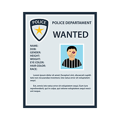 Image showing Wanted Poster Icon