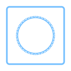 Image showing Bike Tyre Icon