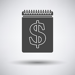 Image showing Dollar Calendar Icon