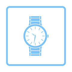 Image showing Business Woman Watch Icon
