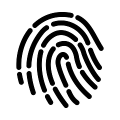 Image showing Fingerprint Icon