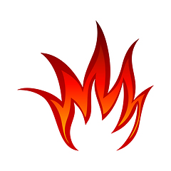 Image showing Fire Flame Element