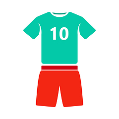 Image showing Soccer Uniform Icon