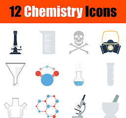 Image showing Chemistry Icon Set