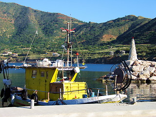 Image showing At the port. Pomos. Cyprus