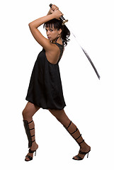 Image showing Woman warrior