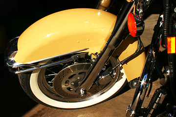 Image showing Classic Motorcycle