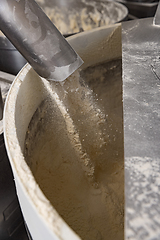 Image showing Prepare the dough in factory