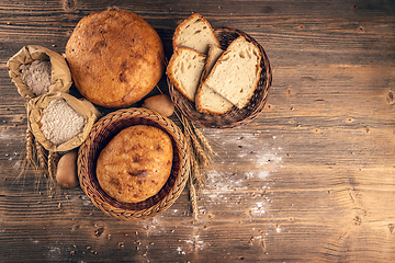 Image showing Traditional sourdough bread