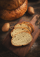 Image showing Freshly baked bread