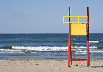 Image showing Lifeguard seat