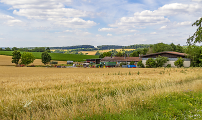 Image showing idyllic agricultural scenery