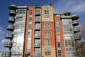 Image showing Modern apartment building