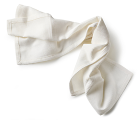 Image showing crumpled cotton napkin