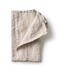 Image showing folded cotton napkin