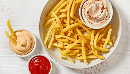 Image showing bowl of fried potatoes