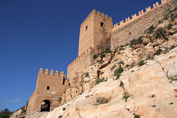 Image showing Fortified castle