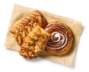 Image showing freshly baked pastries