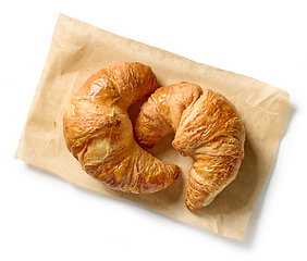 Image showing freshly baked croissants