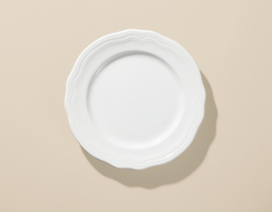 Image showing white empty plate