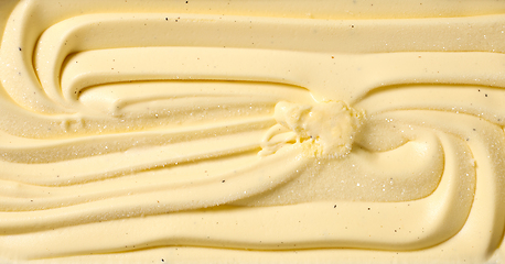 Image showing vanilla ice cream texture