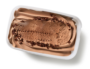 Image showing box of chocolate ice cream